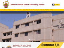 Tablet Screenshot of carmelgwalior.org
